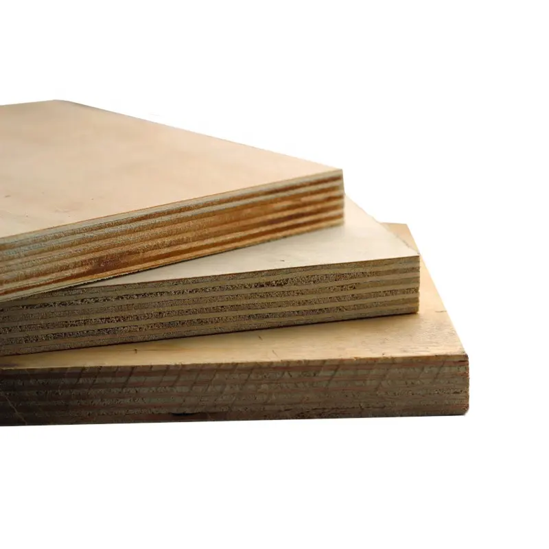 Trung Quốc nhà máy chất lượng tốt nhất Poplar lõi gỗ tự nhiên Veener 12 mét Độ dày Bạch Dương thương mại ván ép