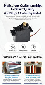 Servomotor Analógico Mini ES08-MA II de Alto Rendimiento, 12g, Engranaje Metálico, 1.5kg de Torque, para Coches RC, Helicópteros y Proyectos de Robots DIY - Product Image 5