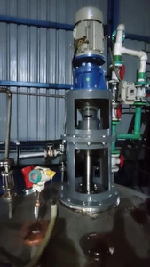 Mezcladora de detergente líquido y champú Licuadora emulsionante al vacío con control PLC - Product Image 3