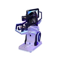 Simulateur de réalité virtuelle pour enfant, avec Rotation à 720 degrés, simulateur de réalité virtuelle Rollercoaster siul Vr Flying 9D 360