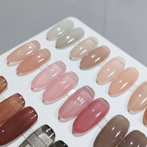 AILANUO ชุดเจลทาเล็บสีเจลลี่เนื้อแน่น 12 สี ปราศจากสาร Hema เป็นวีแกน สีนีออน สีใสบริสุทธิ์  จำหน่ายโดยผู้ผลิตเจลทาเล็บ - Product Image 5