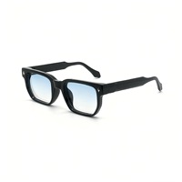 Gafas de Sol Retro Cuadradas de Marca con Logotipo Personalizado de Alta Calidad 2026, Gafas de PC con Protección UV400 Unisex