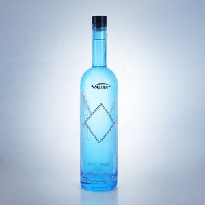 Bouteilles de liqueur en verre de 500 ml, 750 ml, 1 L, bouteilles de vodka, gin, <span class=keywords><strong>rhum</strong></span> en verre - Product Image 1