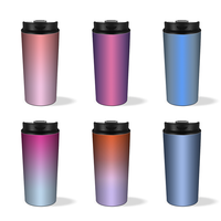 Nouvelle Arrivée Everich : Tasse de Voyage en Acier Inoxydable 12oz en Forme de Nuage, Mug à Café ODM avec Poignée pour Boire Directement
