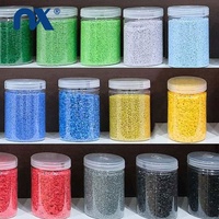 Masterbatch plastique colorant bleu/blanc/vert/rose/violet pour sacs/plastiques moulés par injection