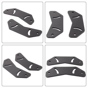 Support de moniteur triple écran pour simulateur de jeu de course sur PC, lot de 2 supports de fixation en fer - Product Image 3
