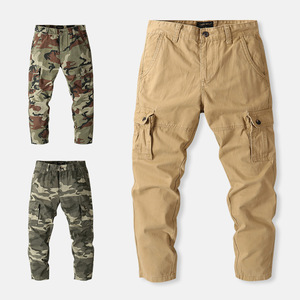 Pantaloni da uomo con stella King Mcgreen pantaloni da trekking da uomo mimetici pantaloni <span class=keywords><strong>Cargo</strong></span> mimetici invernali coreani pantaloni Oversize da esterno - Product Image 1