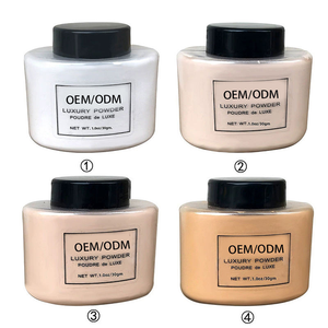 <span class=keywords><strong>Poudre</strong></span> fixante libre translucide longue tenue fini mat contrôle du sébum marque privée vente en gros logo personnalisé cosmétiques pour le visage - Product Image 1
