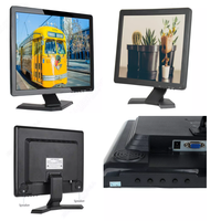 Ratio 4:3 écran 15 17 19 pouces 10 Points écran tactile capacitif LCD POS PC moniteur de bureau pour les entreprises