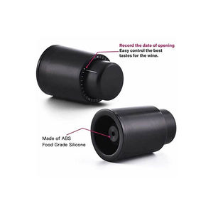 Tapón de Vino al Vacío con Sellador de Material ABS para Botellas de Vino Tinto, con Escala de Fecha, Mantiene el Vino Fresco por Más de 7 Días - Product Image 3