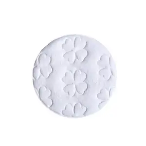 100 Pieces Face Cleaning Pad Disposable Makeup Cleansing Cotton Round Remove Makeup Remover Cotton Pad