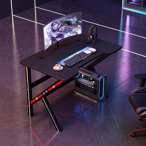 Mesa de juego ajustable ergonómica, Metal duradero, diseño moderno de lujo, portavasos de madera, altura ajustable, uso de oficina, melamina - Product Image 2