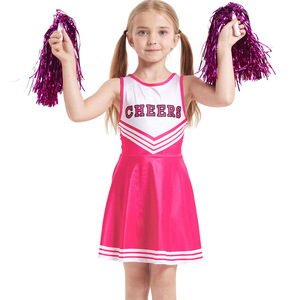 Costume de pom-pom <span class=keywords><strong>girl</strong></span> pour enfants Ecoparty avec pompons, semaine du livre, carnaval enfant, déguisement, livraison directe - Product Image 5