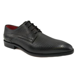 Chaussures Derby italiennes faites à la main de qualité supérieure Dream Stark en cuir véritable pour hommes d'affaires, chaussures habillées pour hommes - Product Image 1