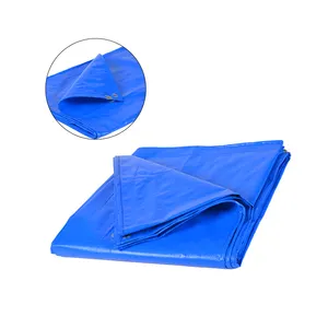 Factory Direct Sale Waterproof Tents 130Gsm Pe Tarpaulins Custom 5 X 3 Tarpaulin