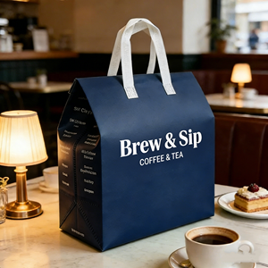Sac isotherme personnalisé 2026 en non-tissé pour livraison de pizzas et transport de repas – Sacs de livraison de pizzas - Product Image 1