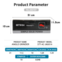 Chine usine OEM prix bon marché outil de meuleuse à main 4in 5in 100mm 125mm 220V meuleuses d'angle électriques robustes