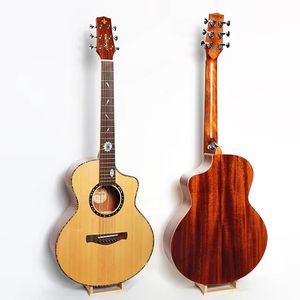 Guitarra Acústica <span class=keywords><strong>MAGNA</strong></span> 36 Mirror NA, Tapa de Abeto, Fondo y Lados de Caoba, Diapasón de Palisandro, Mástil de Caoba, Acabado Natural Brillante - Product Image 1