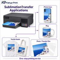 Imprimante jet d'encre A4 L8058 6 couleurs 5760x1440dpi WiFi USB pour sublimation photo, impression à domicile et au bureau