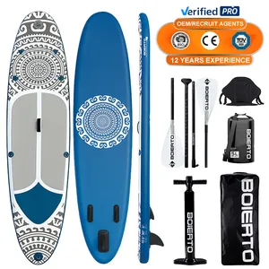 BOIERTO Hot Selling Sup Board Paddle Dropshipping Inflatable Bord Surfboard With Low Price