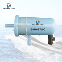 Filter Bahan Bakar Diesel Berkualitas Tinggi Grosir 15410-87L00 untuk Elemen Mesin Luar Perahu