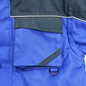Veste imperméable de style décontracté pour hommes de haute qualité tissu tissé avec logo personnalisé avec col montant fermeture éclair polaire dernier style hiver - Product Image 2