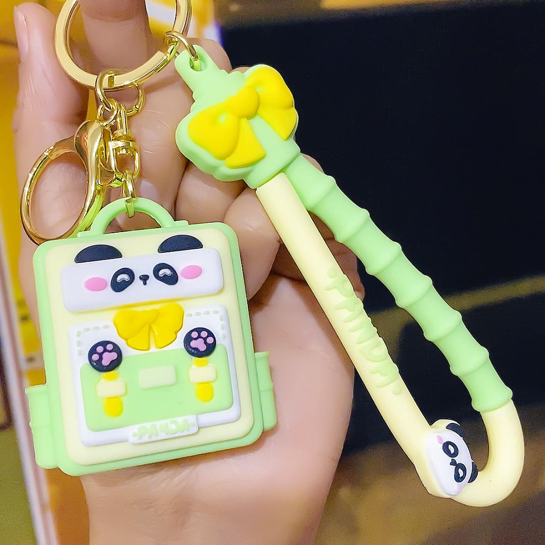 Panda pendant - Green