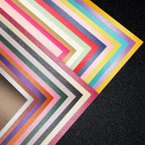 Commercio all'ingrosso 120gsm 250gsm involucro di carta perlata carta colorata Origami fatta a mano carta di cartone lucido
