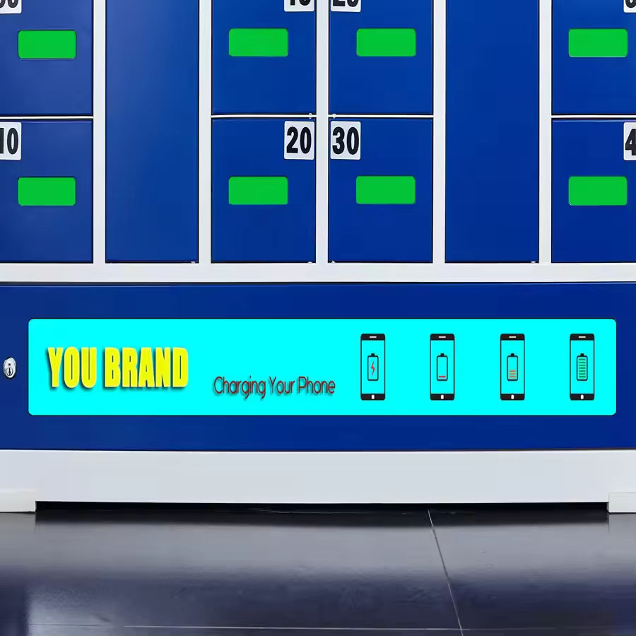 ORANGLES OEM ODM Customizable Multilingual Advertising Display 7-inch Screen Self-Set Password Smart Mobile Phone Charging Locker - elegant presentation - exhibiting components - Image 6 of 6 | ideal for home | Discount on OEM ODM Customizable Multilingual Advertising Display 7-inch Screen Self-Set Password Smart Mobile Phone Charging Locker Virginia | Free Shipping ORANGLES