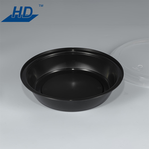 HD rõ ràng vòng nhựa Hộp Ăn Trưa bữa ăn chuẩn bị Lò vi sóng để đi container đưa ra thực phẩm container với lỗ thông hơi có nắp đậy - Product Image 3