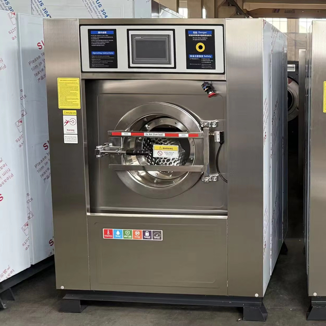 New 25KG Industrial and Commercial Electric Washing Machine with Dryer for Laundry