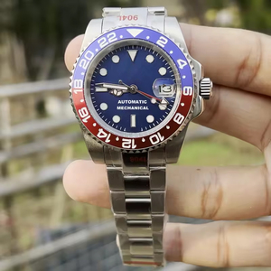 Reloj mecánico automático deportivo de lujo, <span class=keywords><strong>hora</strong></span> dual, posición de esfera con bisel de cerámica de 40MM, movimiento 3285 con alarma, novedad - Product Image 1