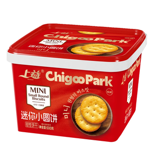 Món ăn nhẹ NGON 500g bánh quy tròn nhỏ giòn và bánh quy ngon - Product Image 1