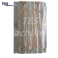 Plaque de refroidissement thermique en aluminium à tube plat personnalisé, grande taille, refroidie par eau, pour batterie et dissipateur de chaleur eutectique pour équipement de laboratoire