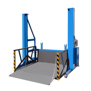 Plate-forme <span class=keywords><strong>mobile</strong></span> de chargement de camions porte-conteneurs de 2 tonnes rampe de déchargement hydraulique pour camions porte-conteneurs - Product Image 3