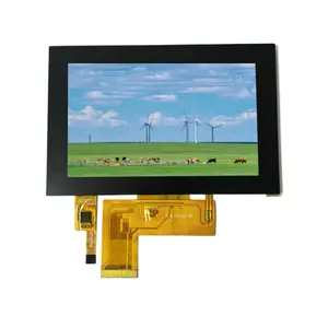 High Quality 5.0 Inch RGB High Brightness 650 Nit Tft-lcd Display 800x480 Ips ST7262 Lcd Panel With Touch Panel