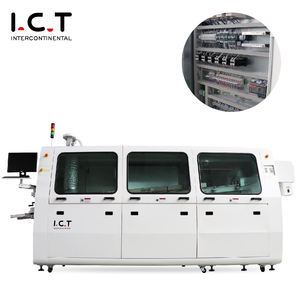 Machine à souder à la vague entièrement automatique à double PCB THT Machine à souder SMT Assemblage sans plomb Équipement de soudure à la vague à l'azote - Product Image 4