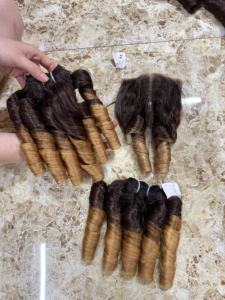Extensiones de Cabello Humano Vietnamita al por Mayor, 100% Cabello Remy Virgen, Color Natural, Puntas Gruesas, Sin Enredos - Product Image 4