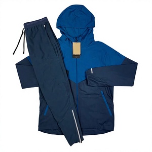 Men's <b>Sets</b> Design Zip up Hoodie Sweatshirts two piece <b>set</b> pull over hoodi <b>set</b> - Product Image 1