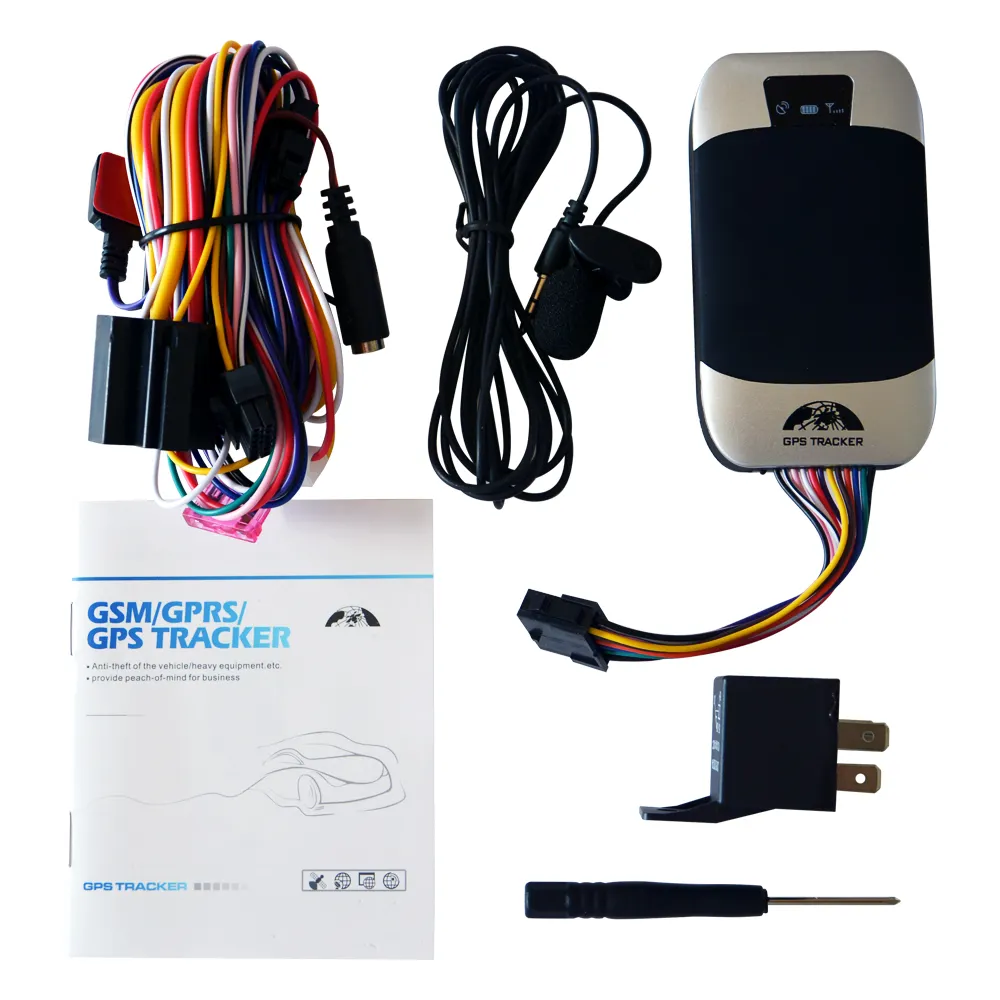 Mini Gps Tracker Coban 303G Afstandsbediening Brandstofmonitor App Afgesneden Oliebatterij Sos Deur Open Alarmsysteem
