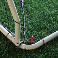 But de football en fer robuste Vance Sports avec cadre durable, montage facile et performance toutes saisons pour une utilisation en intérieur/extérieur