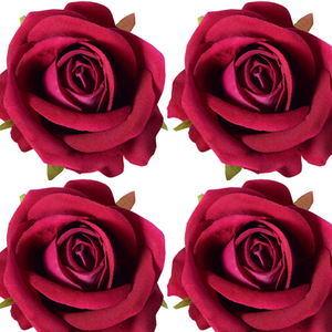 Rose Artificiali <span class=keywords><strong>di</strong></span> Lusso in Velluto, Versatili per Decorazioni Matrimoniali, Allestimenti Auto, Hotel, Pareti Floreali e Archi Nuziali - Product Image 4