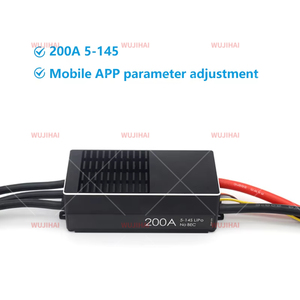 Controlador de Velocidad Programable de Alto Voltaje Avanzado de 130A 5-14S para Drones de Ala Fija, Monitoreo Agrícola y Cartografía - Product Image 2
