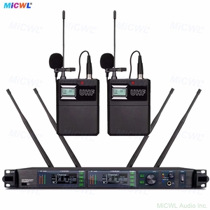 Système de microphone sans fil numérique UHF ULXD4-LED 200 canaux avec deux micros portatifs KSM9 argentés et KSM8 longue portée cryptés pour la scène - Product Image 5