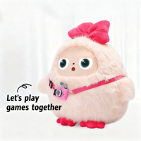 Jouet éducatif intelligent IA pour l'accompagnement des enfants, l'éducation précoce, poupée en peluche interactive apaisante, cadeau