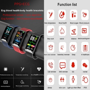 Tk70 máu ECG sức khỏe 24 giờ liên tục năng động theo dõi nhịp tim thông minh đồng hồ phụ nữ thời trang Vòng đeo tay thông minh ban nhạc đồng hồ - Product Image 4