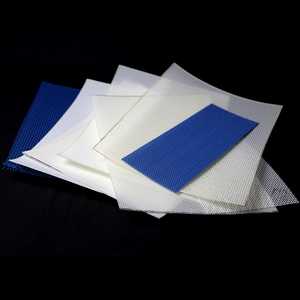 Polyester đồng bằng dệt lỗ vuông lọc lưới vành đai nhựa bột chuyển Baking băng tải sử dụng màn hình động cơ dây lưới lõi được sử dụng - Product Image 1