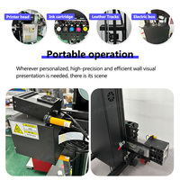 Impresora de Pared con Precio de Fábrica, Impresora de Inyección de Tinta UV para Diseño y Decoración de Paredes, Máquina de Impresión de Pared HD con Cabezal de Impresión DX10 EPSON