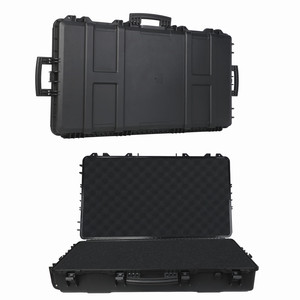 Hộp đựng đồ cứng cáp, chống thấm nước, kích thước lớn, di động, có tay cầm và bánh xe, dùng để đựng súng - Product Image 6