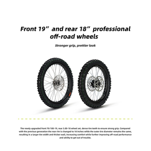 2025 Sur Ron Light X Newest Upgrade Brushless Mid Drive 60V 40AH Aluminum <b>Frame</b> Rear Adult Dirt Bike 75km/h 100kg Load Dirt Bike - Product Image 5